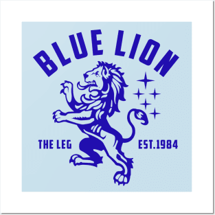 V Force Blue Lion Crest Posters and Art